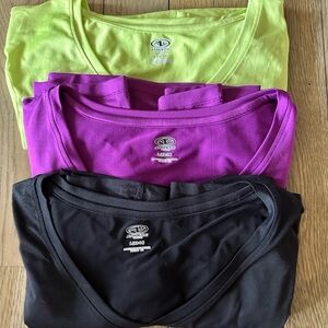 Athletic works size 12-14 workout tops